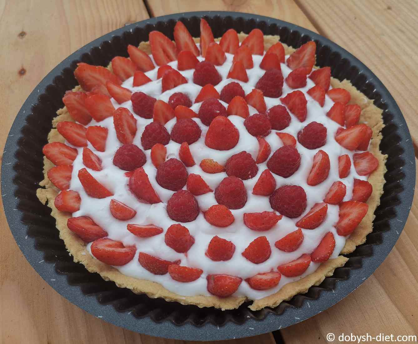 tarte aux fraises