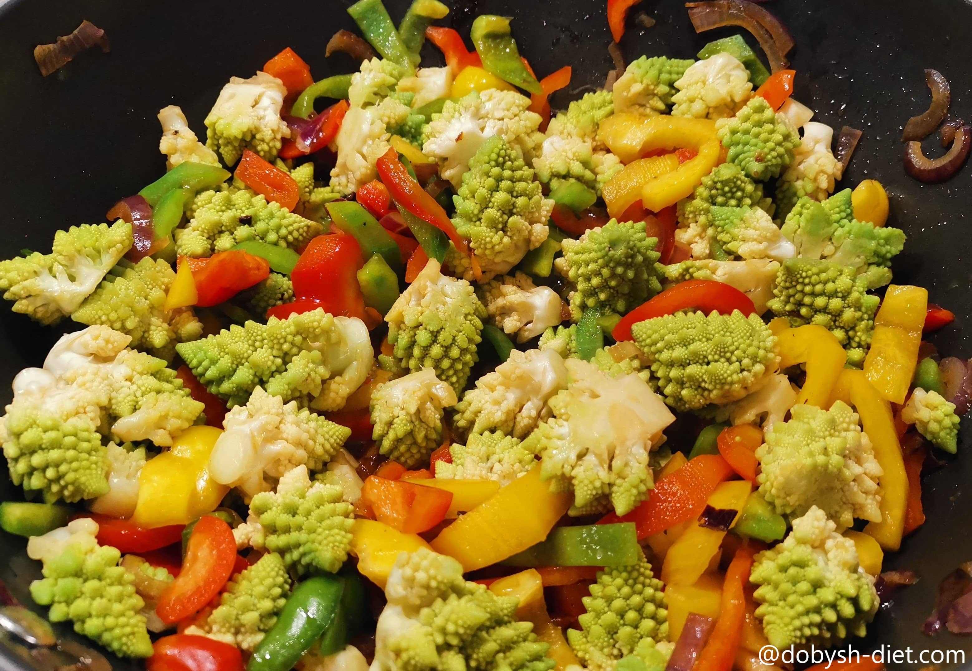 wok chou romanesco