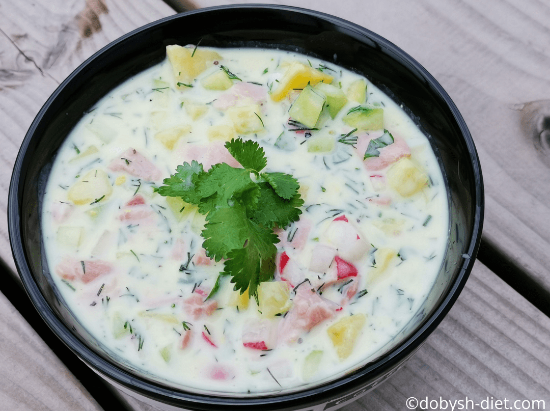 Soupe ukrainienne Okroschka