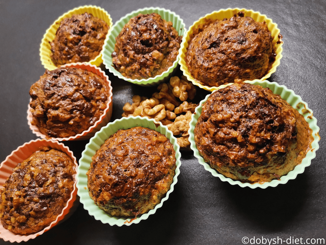 muffins aux chocolat